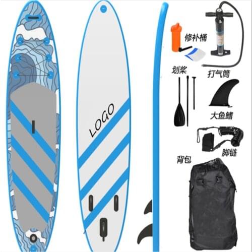 Inflatable surfboard, brushed air cushion, water rafting toy, custom PVC blowing, floating, decompression swimming