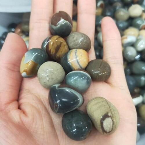 Natural Marine stone jasper quartz crystal specimen reiki Healing Stone garden Decoration Aquarium