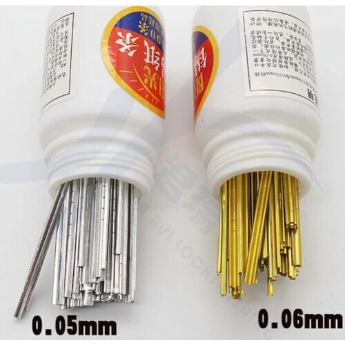100PCS/BOX 0.05MM/0.06MM High Quality Used Locksmith Tools Tin Foil Tools