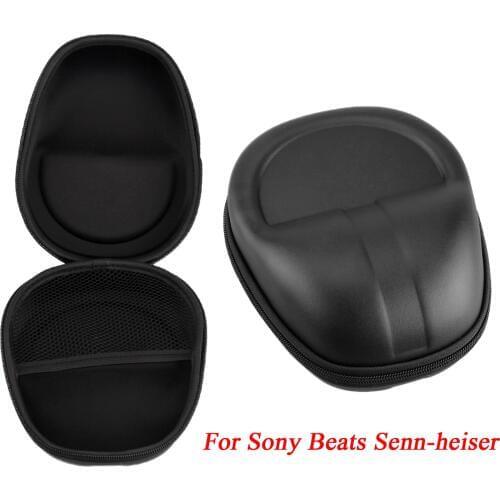 Vococal Carrying Storage Box For Sony Beats Sennheiser Shockproof Headphone Earphone Headset Carry Bag Case Pouch Accessories