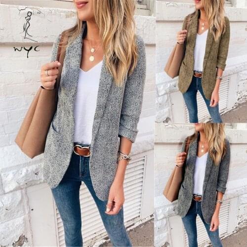 Женские повседневные пиджаки WYC China At AliExpress