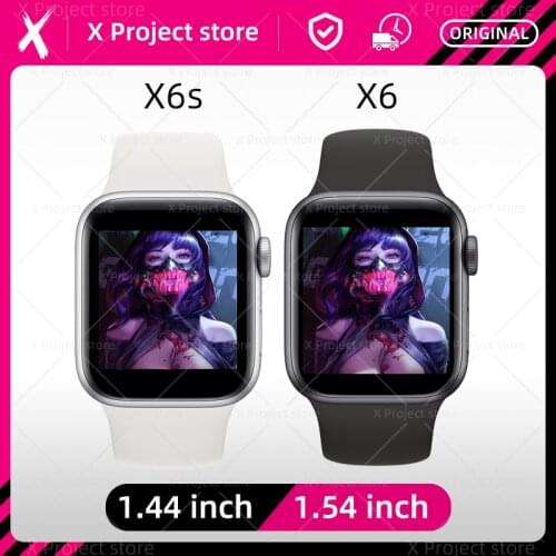 X6 Smartwatch IWO Smart Watch Men Women watches 1.54 inch Heart Rate Monitor Sports reloj pk IWO 10 12 X7 T500 G500 W26 pro plus