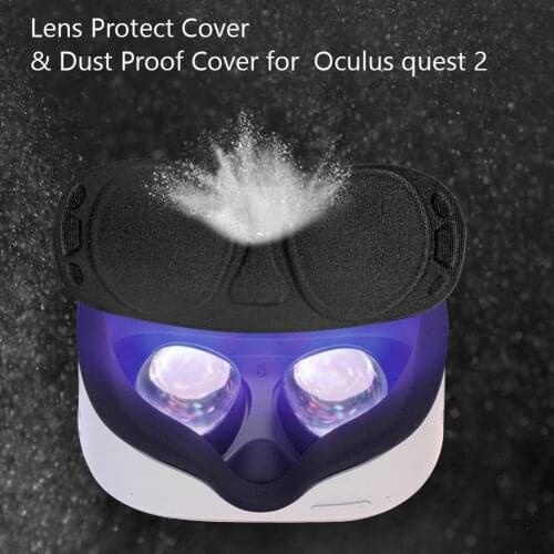 VR Lens Anti Scratch Case For Oculus Quest 2 VR Lens Protective Cover Dustproof Lens Cap For Oculus Quest2 VR Accessories