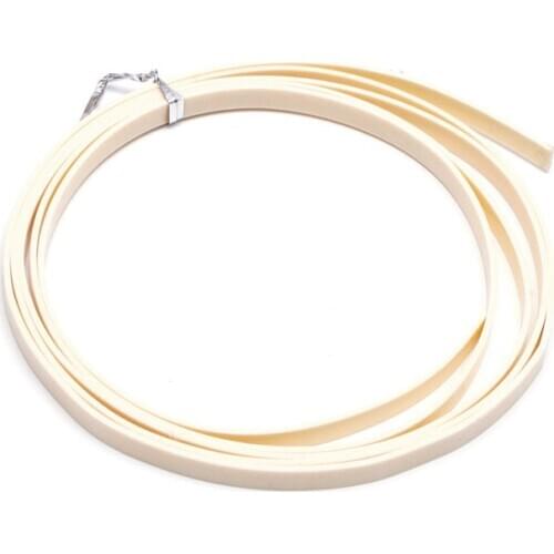 1Pc ABS Cream Ivory Color Guitar Binding Inlay Purfling Strip 1650 * 6 *1.5mm New Y51D