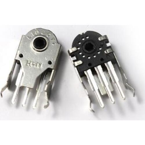 10pcs 7MM 9MM 11MM Mouse Encoder 11mm Wheel Decoder Mouse Switch Connector H-7 H-9 H-11 mm Repair Roller Hot
