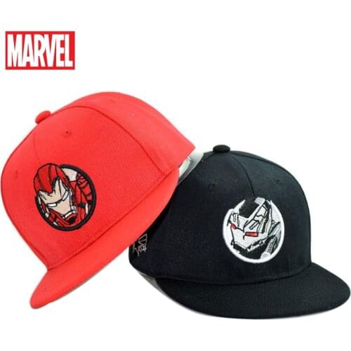 Disney Childrens Hat 2021 Spring and Summer New Marvel League of Legends Beanie Outdoor Hip Hop Outing Childrens Baseball Cap