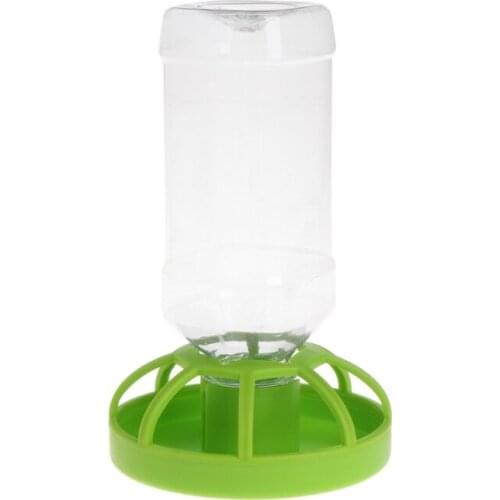 Reptile Water Drinker Dispenser Food Bowl Lizard Feeder Round Dish Drink Bottle
