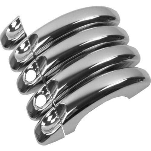 For Amarok 2012 Chrome ABS Car Styling Door Handle Cover Handle Frame Panel Accessories