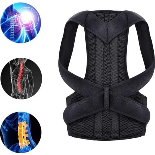 Posture Corrector Back Posture Brace Clavicle Support Stop Slouching and Hunching Adjustable Back Trainer Lumbar Posture Therapy