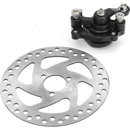New Gas Mini Dirt Bike Rear Disc Brake Caliper Kit 140mm Rotors Electric Scooter ATV