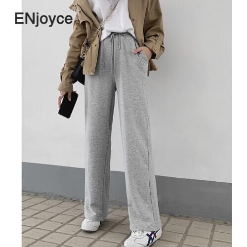 Autumn Winter Sweatpants Women Baggy Pants Sport Harem Pants Thicken Streetwear Casual High Waisted Loose Hip Hop Trousers