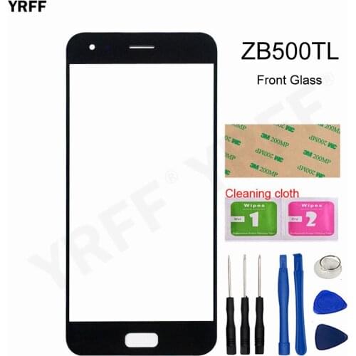 Panel For ASUS ZenFone 4 Max ZB500TL Front Glass Panel (No Touch Screen) Outer Glass Cover Assembly Parts