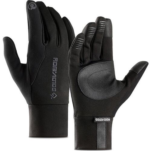 Cycling Gloves Full Finger Touch Screen Winter Warm Sports Ski Gloves Women Non-slip Waterproof Mountain Bike Gloves Men