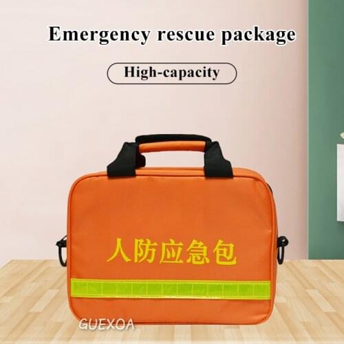 Family emergency rescue package/disaster prevention material reserve package/escape backpack/civil air defense emergency package
