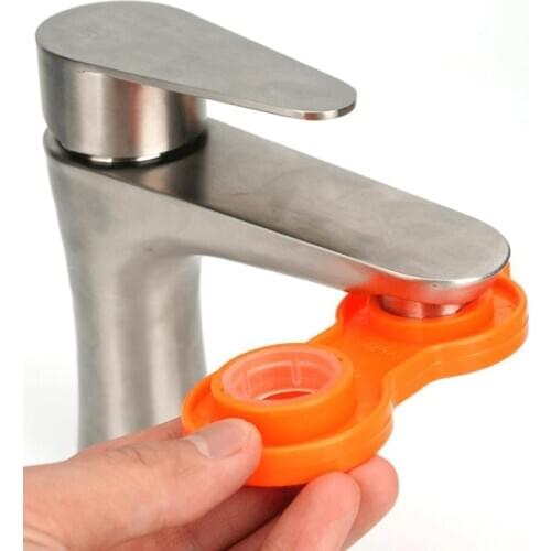 Faucet Aerator Detached Install Spanner Plastic Repair Kit Replacement Tool Spanner for Faucet Aerator Spanner Wrench Sanitarywa