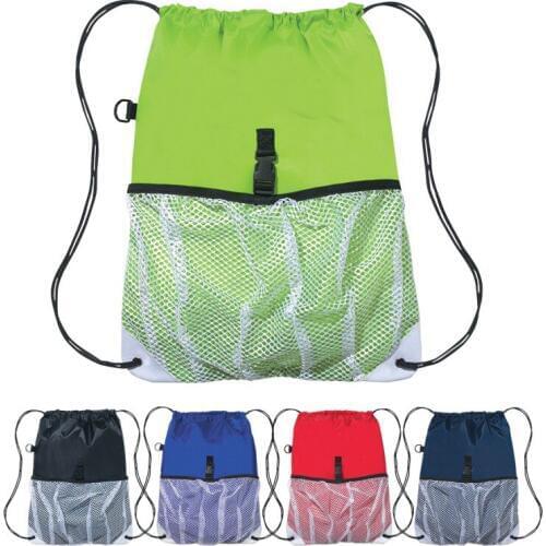 4 Colors Waterproof Drawstring Bag Shoes Underwear Travel Sport Bags Nylon Bags Organizer Clothes Packing Logo Pinted