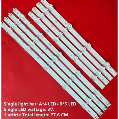 NEW Full Backlight Ar ray LED Strips Bars for LG 39LN540V 39LN570V 39LA620V HC390DUN POLA2.0 39 A B