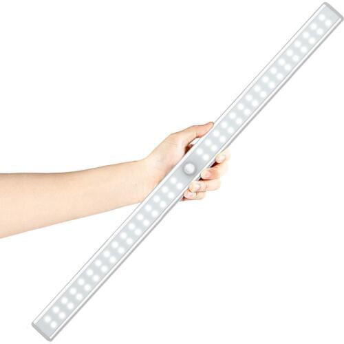 PIR Motion Sensor LED Closet Night light 20/36/64leds Rechargeable LED Under Cabinet Closet Light for Closet,Cabinet,Wardrobe