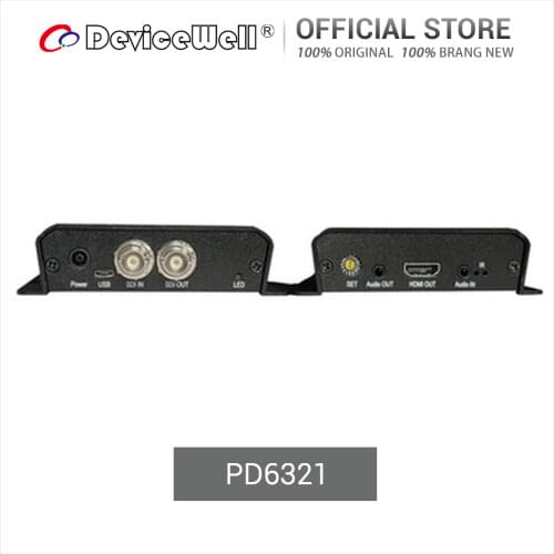 Devicewell PD6321 1080P To Sdi FRC HD Video Converter with SDI Loop-out Offer Dropshipping & Wholesale Fast Free Shipment