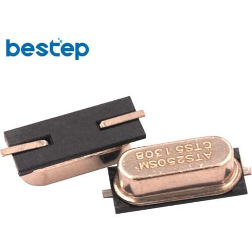 10PCS 49SMD 25.000MHZ 25MHZ Passive Crystal Oscillator SMD