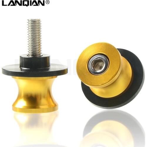 8MM Motorcycle Accessories Swingarm Sliders Spools Slider Rear Swingarm Stand For SUZUKI GSX 750F GSX750F Katana 1991-2005 2006