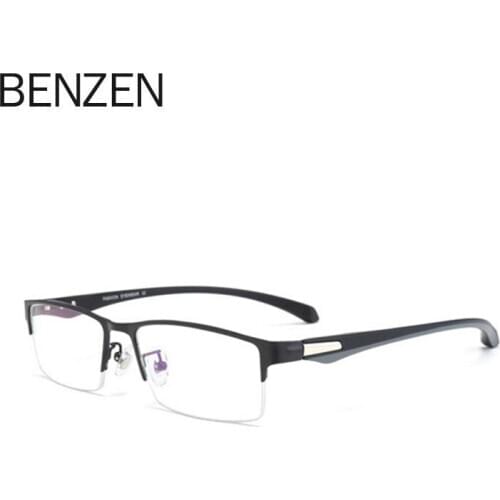 BENZEN Alloy Myopia Eyeglasses Frame For Men Optical Glasses Frame Men Prescription Eyewear Man 5275