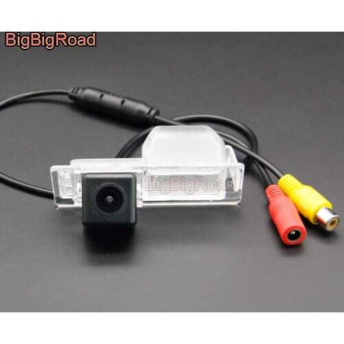 BigBigRoad For Chevrolet Trax Trailblazer 2012 Aveo Vehicle Wireless Rear View Parking CCD Camera HD Color Image Waterproof