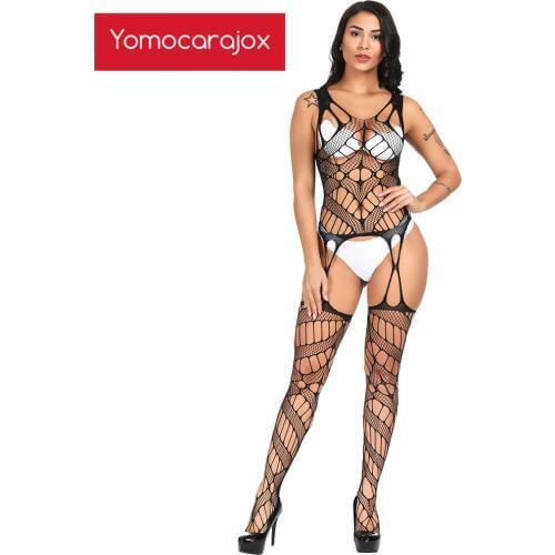 Body Stocking Femme Bodies Woman Sexy Underwear Sexy Jacquard Bodystocking Bdsm Bondage Babydoll Sex Shop Para Mulher Lingerie