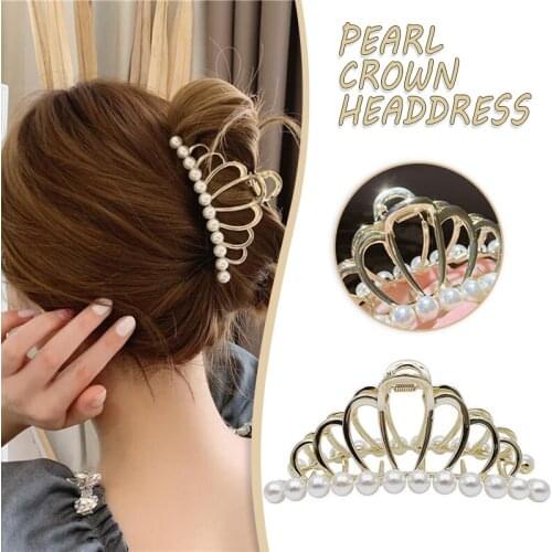 Korean Style Large Hair Claw Clips Cute Strong Hold Hair Clips Hair Styling Accessories For Women Girls Hair Accessories Ml