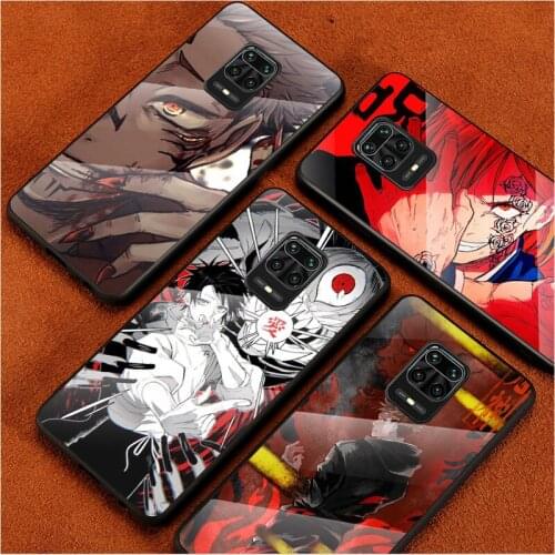 Jujutsu Kaisen For Xiaomi Redmi Note 10 10S 9T 9S 9 8T 8 7 Phone Case Tempered Glass Hot New Shell Luxury Cove