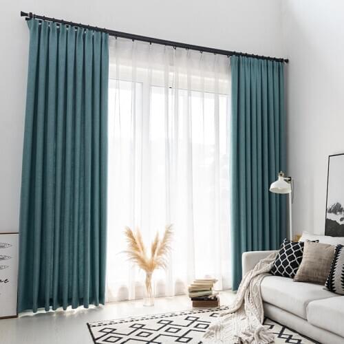 Chicity High Shading Curtains For Living room Modern Style Jacquard curtain for bedroom and Kitchen Window Customized