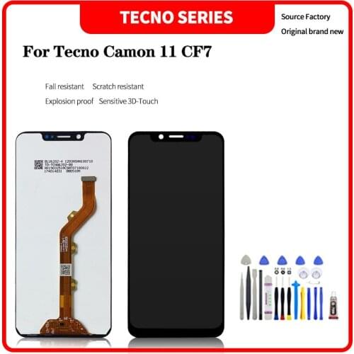For infinix Tecno Camon 11 CF7 LCD Display Touch Screen Digitizer Assembly For infinix Tecno Camon 11 CF7 lcd Replacement