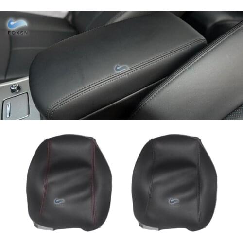 For Nissan Altima 2013 2014 2015 2016 2017 2018 Microfiber Leather Interior Center Console Lid Armrest Pad Cover Sticker Trim