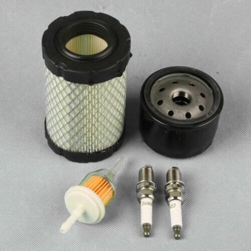 Spark Plug Air Filter Fuel Filter Pre Filter Kit For Husqvarna YTA22V46 YTH22V46 YTH24V48 HU800awd Lawn Mower Replacement