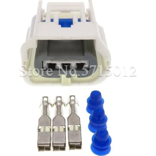 3 Hole Automotive Power Steering Pump Plug Electrical Waterproof Wire Socket For Mazda Ford Focus