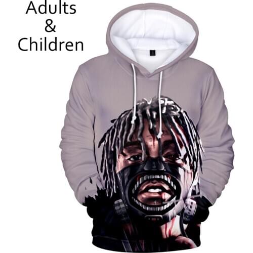 Hot 3D Juice WRLD Hoodies Men Sweatshirts Women Fashion Print Kids Hoodie New pullovers Autumn Casual Juice WRLD 3D Hoodie Tops
