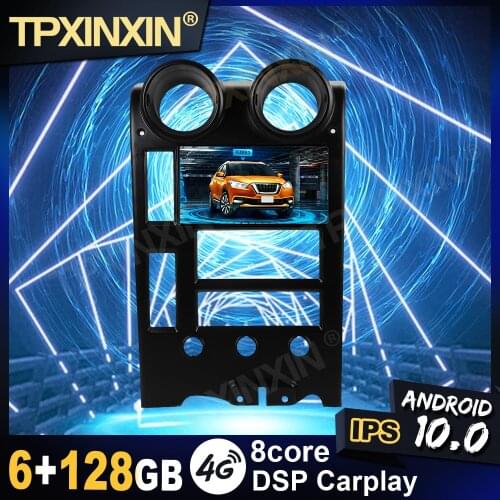 IPS Android 10 6G+128G Carplay DSP For Hummer H2 2004-2009 Stereo Multimedia Player Radio Tape Recorder Video Navi GPS Head Unit
