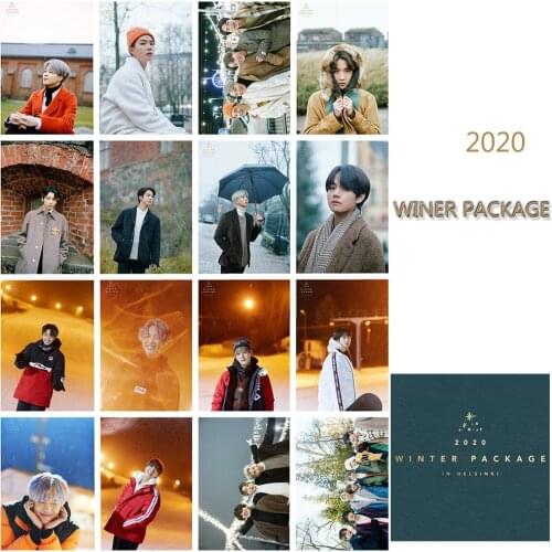 Korean Groups KPOP Bangtan Boys 2020 Winter Package Preview Cuts Posters Lomo Card Set PhotoCard Wall Sticker Fans Collection