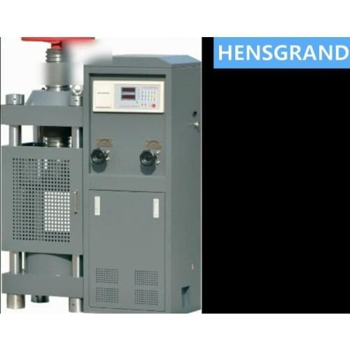 Yes-2000 2000kn cement block compression testing machine /compressive test equipment for concrete and brick