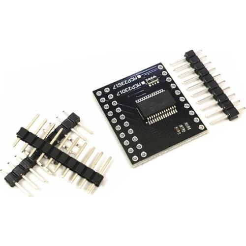 MCP23S17 Serial Interface Module IIC I2C SPI MCP23S17 Bidirectional 16-Bit I/O Expander Pins 10Mhz Serial Interface Module