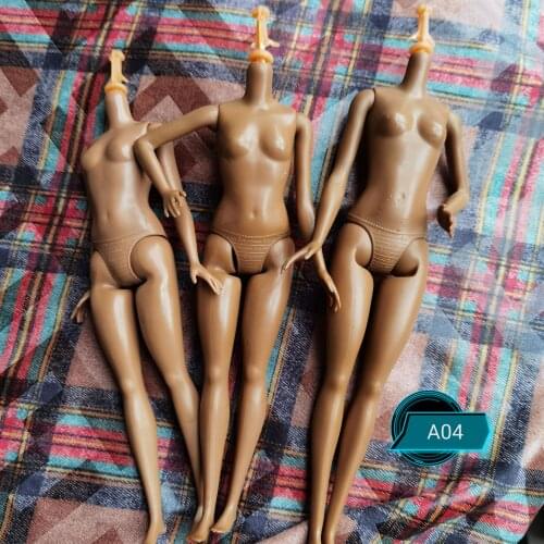 Chocolate Skin 13 Jointed Doll Body for simbas Dolls Dollhouse Accessories BJD Movable 14 Jointed Naked Nude Body Without Head
