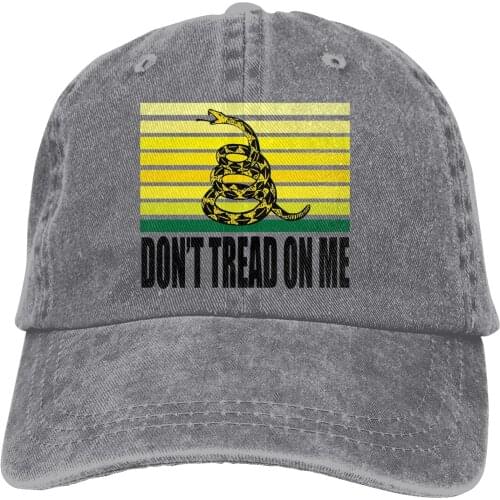 Gift Ideas For Patriotic Right Wing Cool The Baseball Cap Peaked capt Sport Unisex Outdoor Custom Don't Tread On Me USA Hats