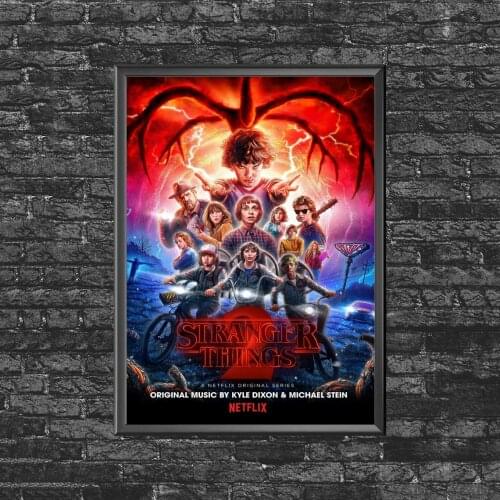 Stranger Things - Season Two Movie Poster Canvas Art Print Wall Painting Home Decoration (No Frame)