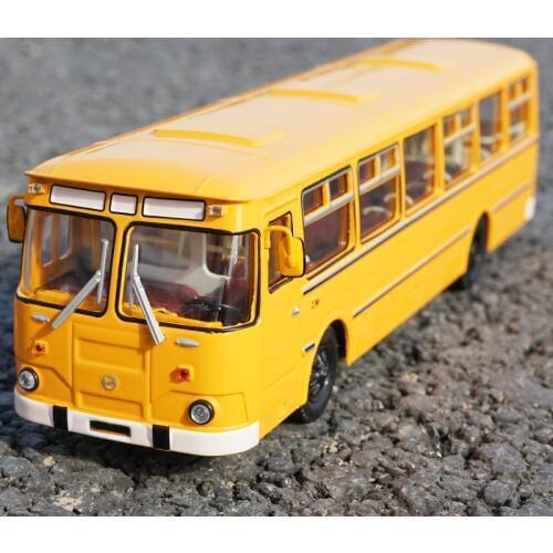 Sale boutique original 1:43 Russia 677M bus alloy model,exquisite die-cast metal car model,high collection gifts,free shippin