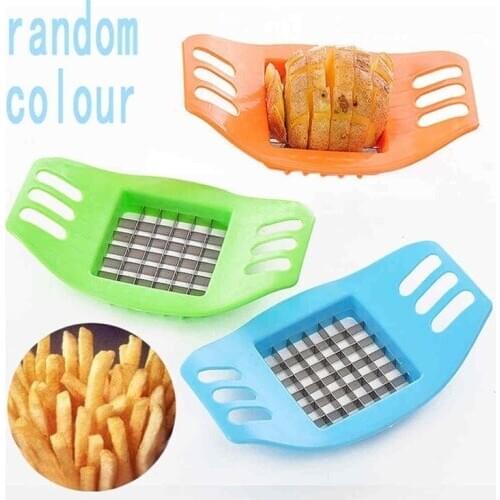 Potato Cutting Device Cut Fries Kit French Fry Yarn Cutter Set Potato Carrot Vegetable Slicer Chopper Chips Making Tools