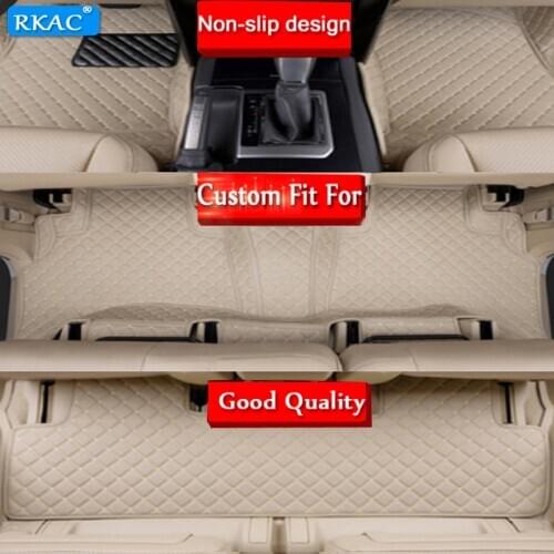 High quality! Custom special floor mats for Nissan ARMADA 7 seats 2019-2017 waterproof car carpets for ARMADA 2018,Free s