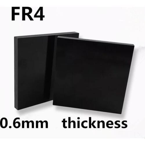 0.6mm thickness black FR4 Epoxy glass fiber sheet epoxy plate epoxy resin board epikote plank fiberglass plate glass fibre sheet