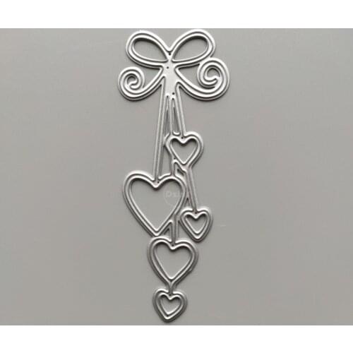 2021 Flowers Heart Metal Cutting Dies DIY Scrapbooking Paper Photo Album Crafts Mould Cards Embossing Mold Stencils for Decor