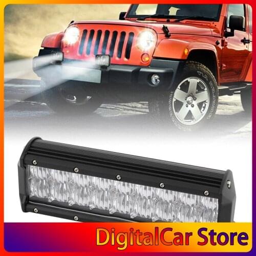 5D 90W 9000LM Car LED Work Lamp IP68 Waterproof ATV Off-road SUV Driving Auxiliary Spotlight/Floodlight
