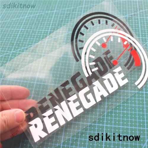 2021 NEW Car Dash board Decal Speed Sticker Styling windshield light Decoration For Jeep Renegade 2015 2016 2019 accessories